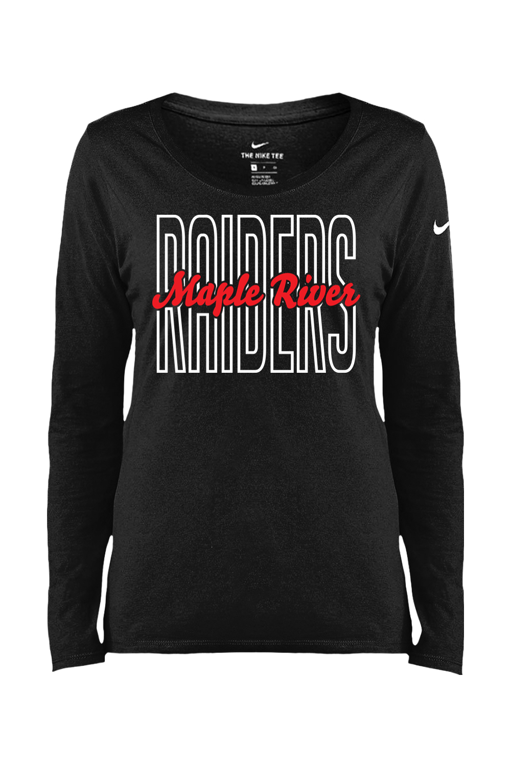 DOCTOR - Nike Ladies Scoop Neck Tee - Maple River