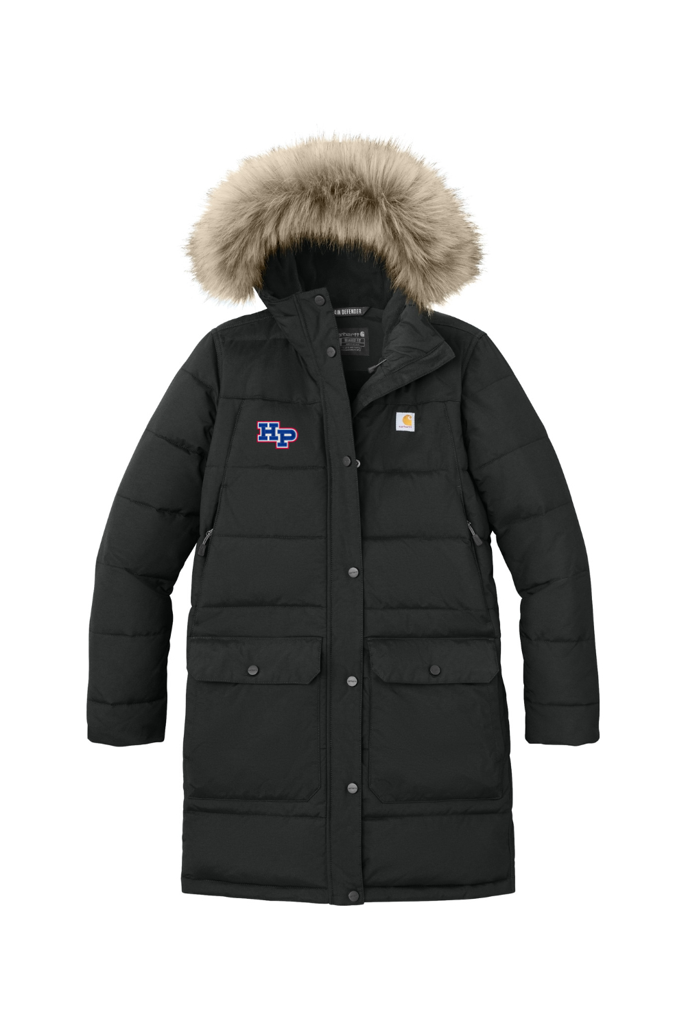 LOGO - Carhartt Women's Insulated Hooded Coat - Hope-Page