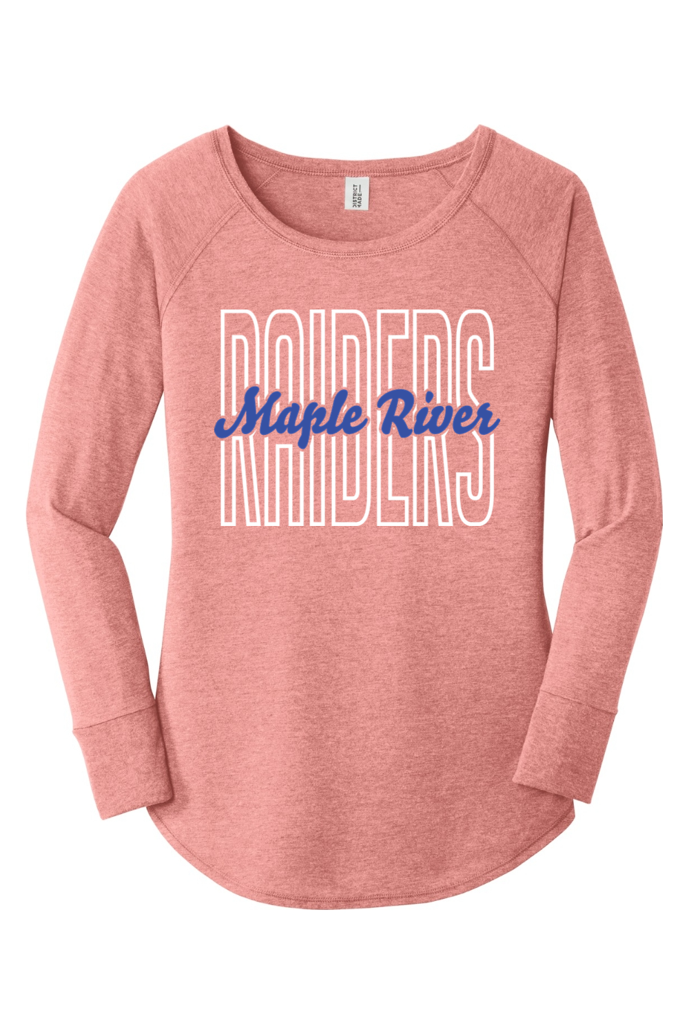 DOCTOR - District Women's Long Sleeve Tunic Tee - Maple River