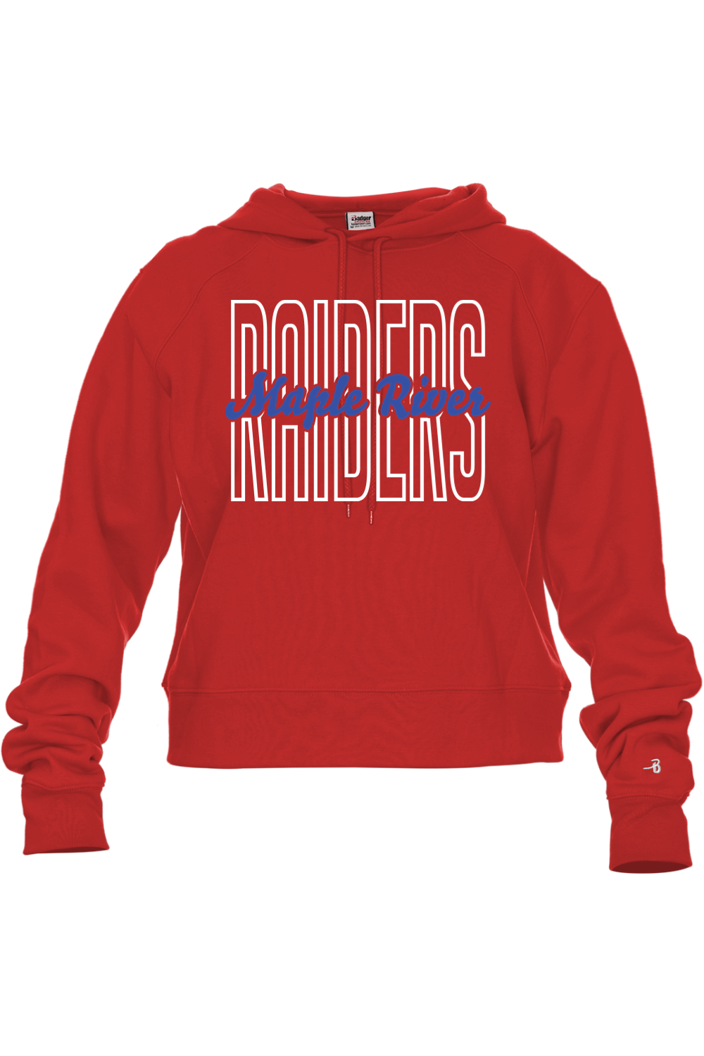 DOCTOR - Badger Athletic Women's Crop Hood - Maple River