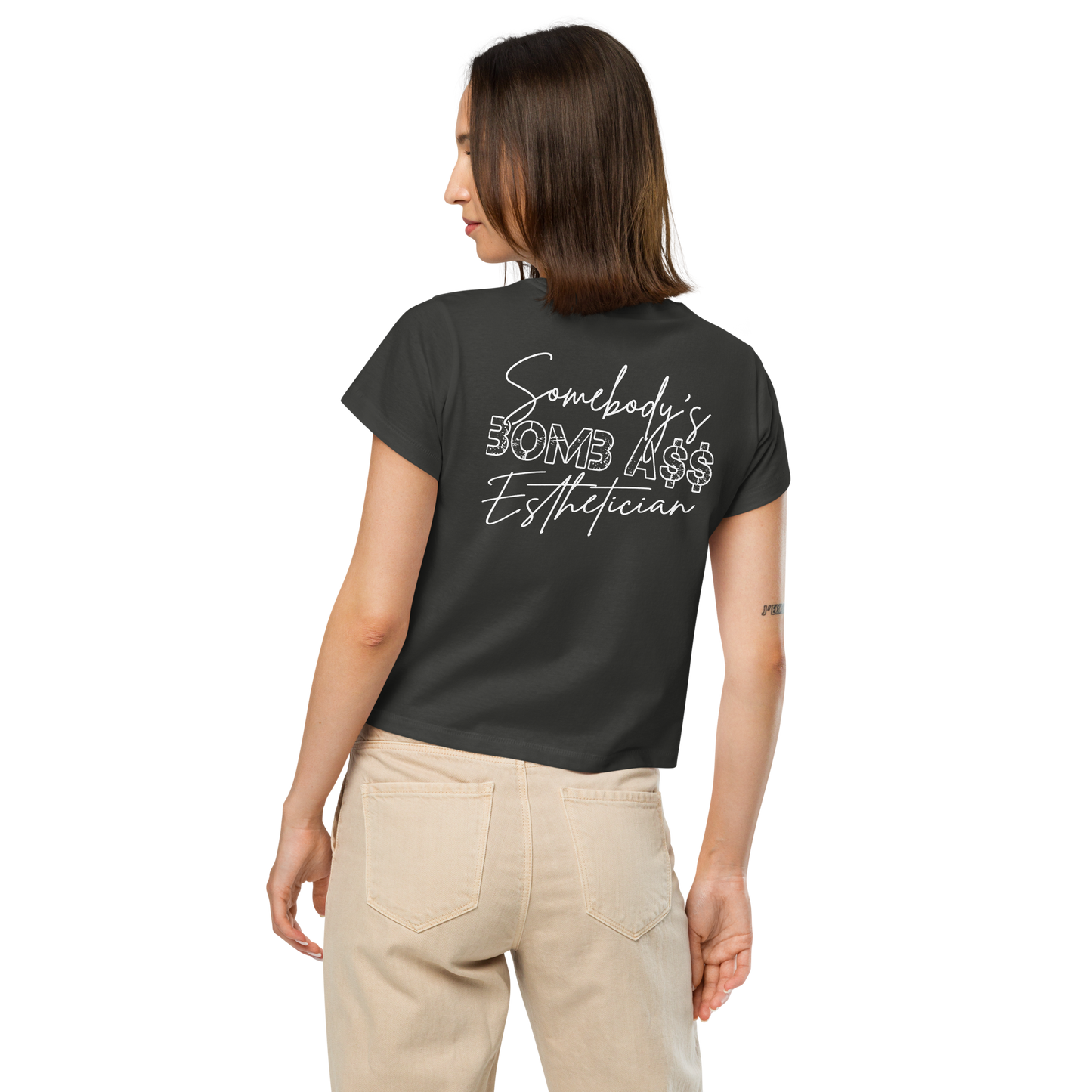 Raw Beauty - Bomb A$$ Esthetician High-Waisted Tee