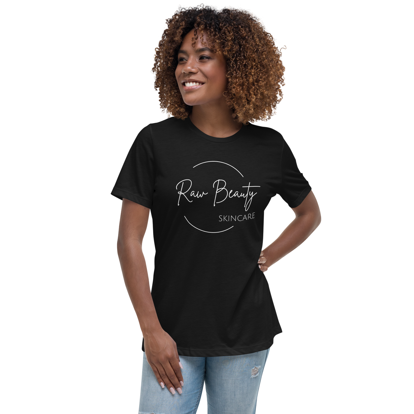 Raw Beauty - Logo High-Waisted Tee