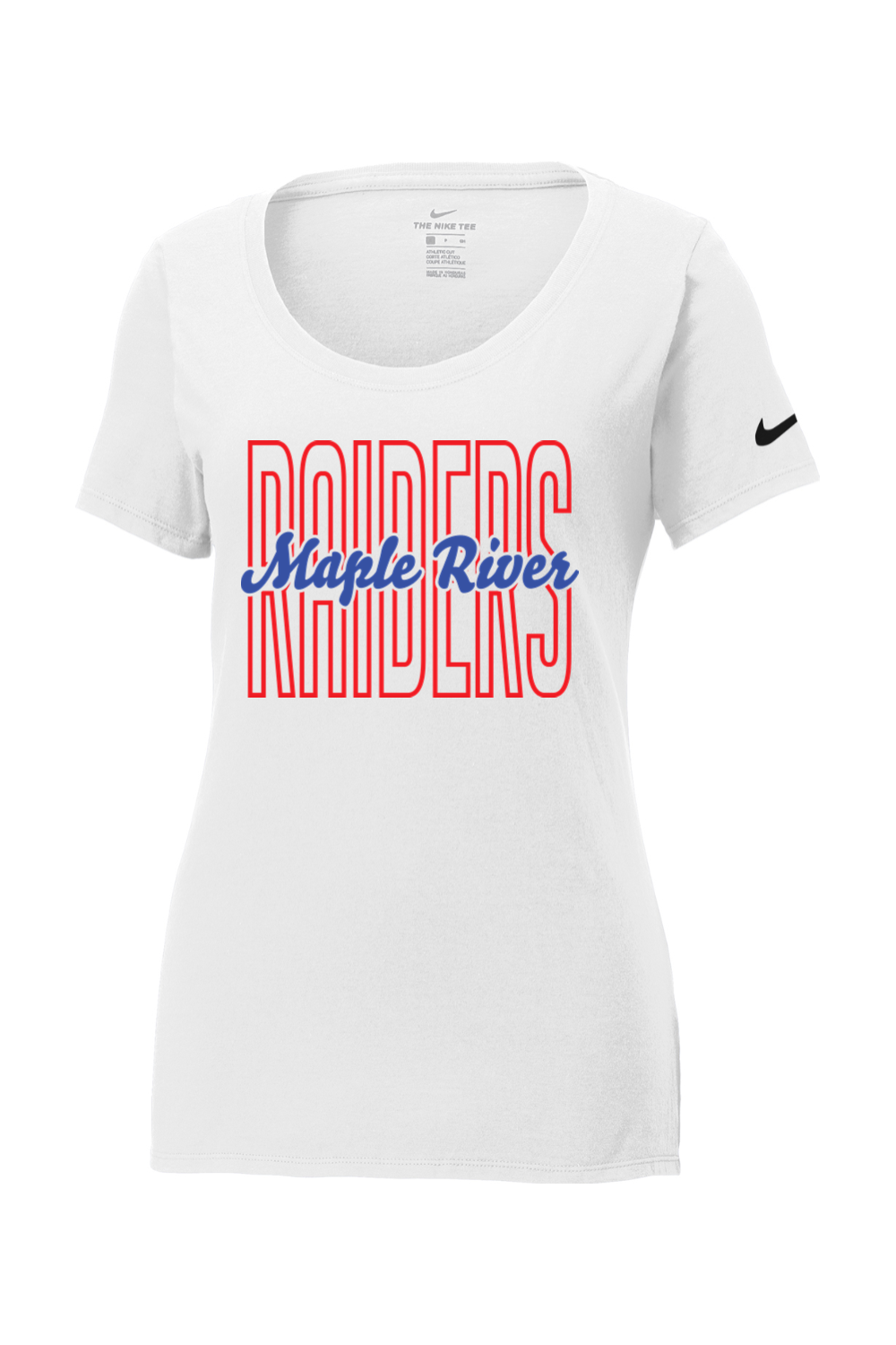 DOCTOR - Nike Ladies Scoop Neck Tee - Maple River