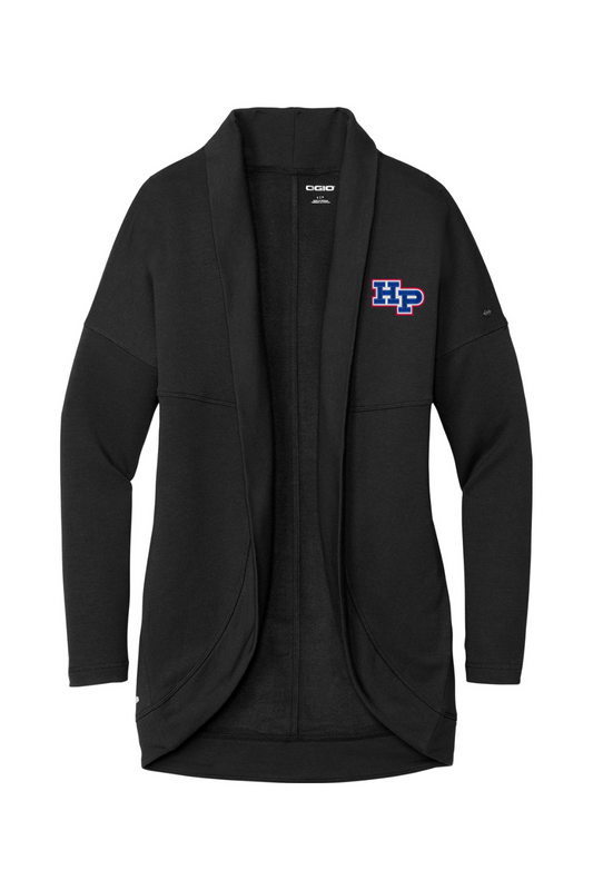 LOGO - OGIO Ladies Fleece Cardigan - Hope-Page