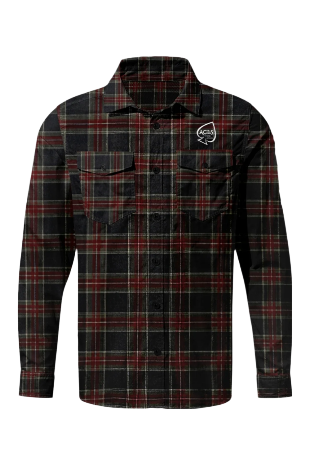 LOGO - Men's Flannel 8210 - ACES