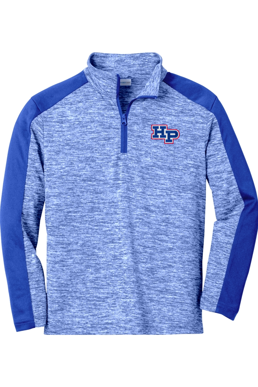 LOGO - Sport-Tek Youth Electric Heather 1/4-Zip Pullover - Hope-Page
