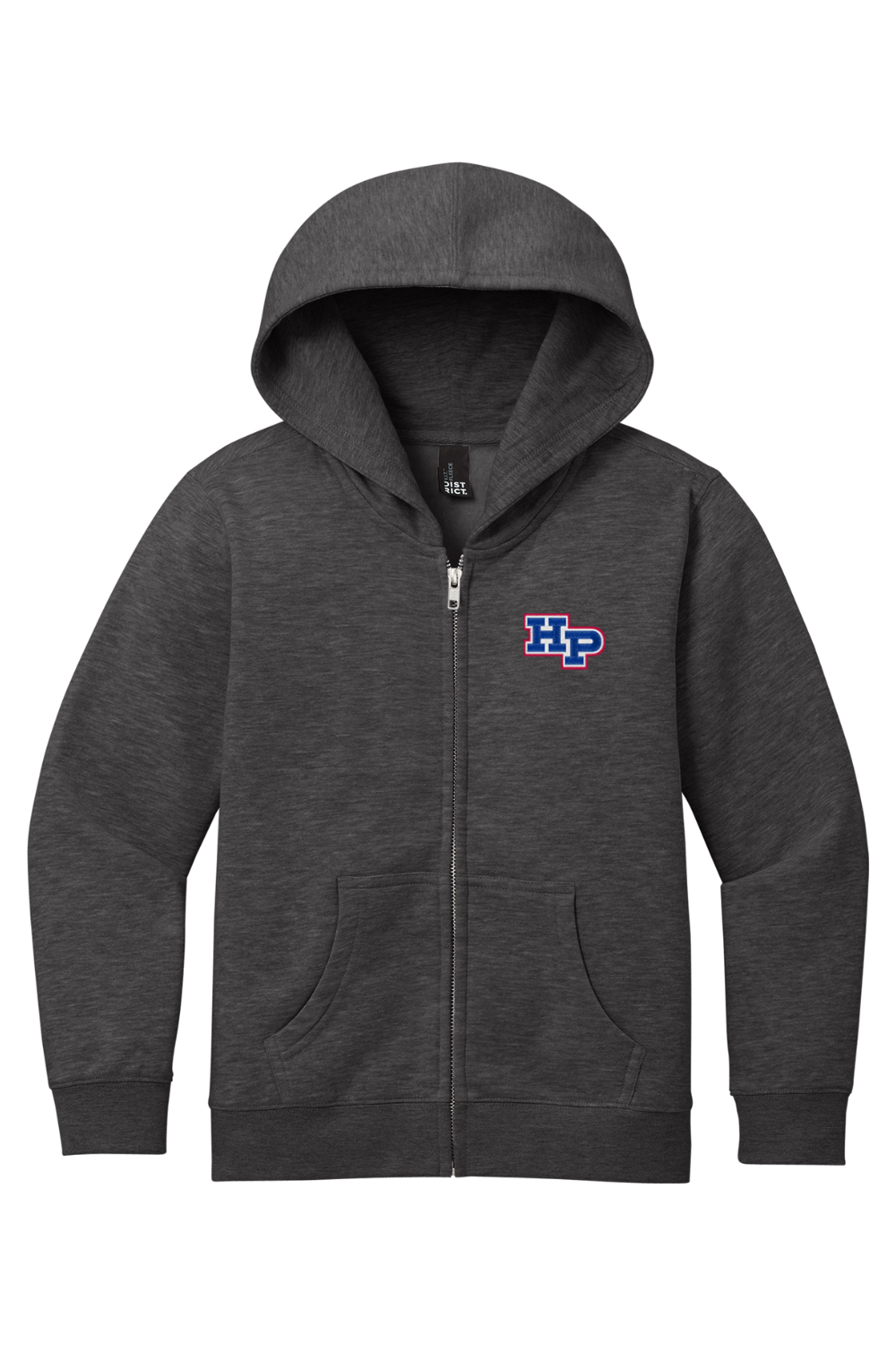 LOGO - District Youth Fleece Full-Zip Hoodie - Hope-Page