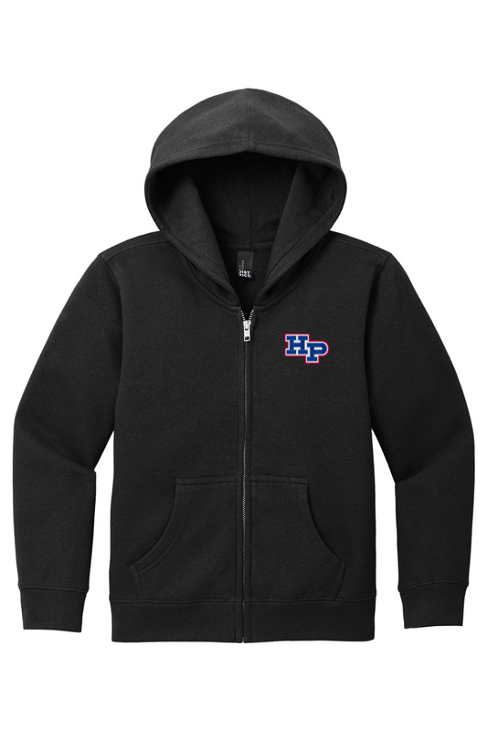 LOGO - District Youth Fleece Full-Zip Hoodie - Hope-Page