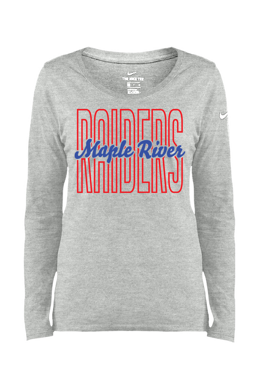 DOCTOR - Nike Ladies Scoop Neck Tee - Maple River