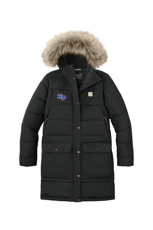 LOGO - Carhartt Women's Insulated Hooded Coat - Hope-Page