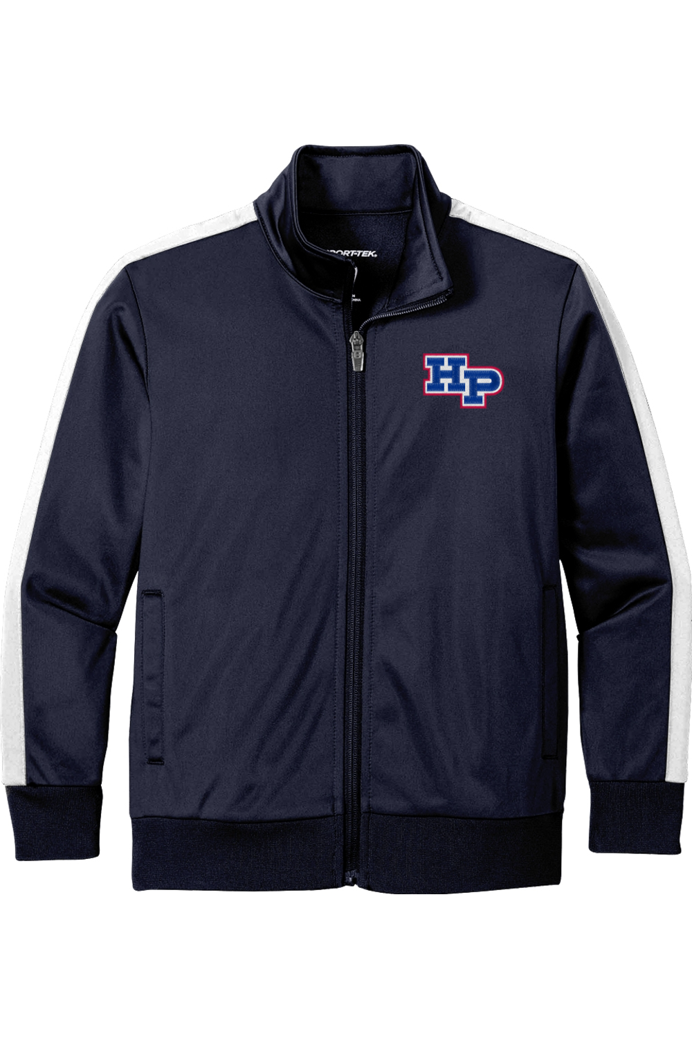LOGO - Sport-Tek Youth Tricot Stripe Track Jacket - Hope-Page