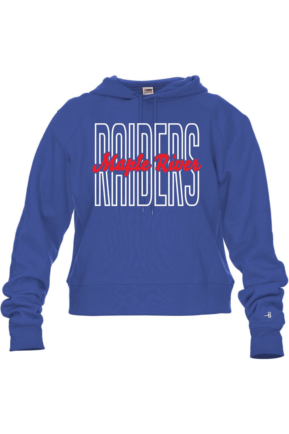 DOCTOR - Badger Athletic Women's Crop Hood - Maple River