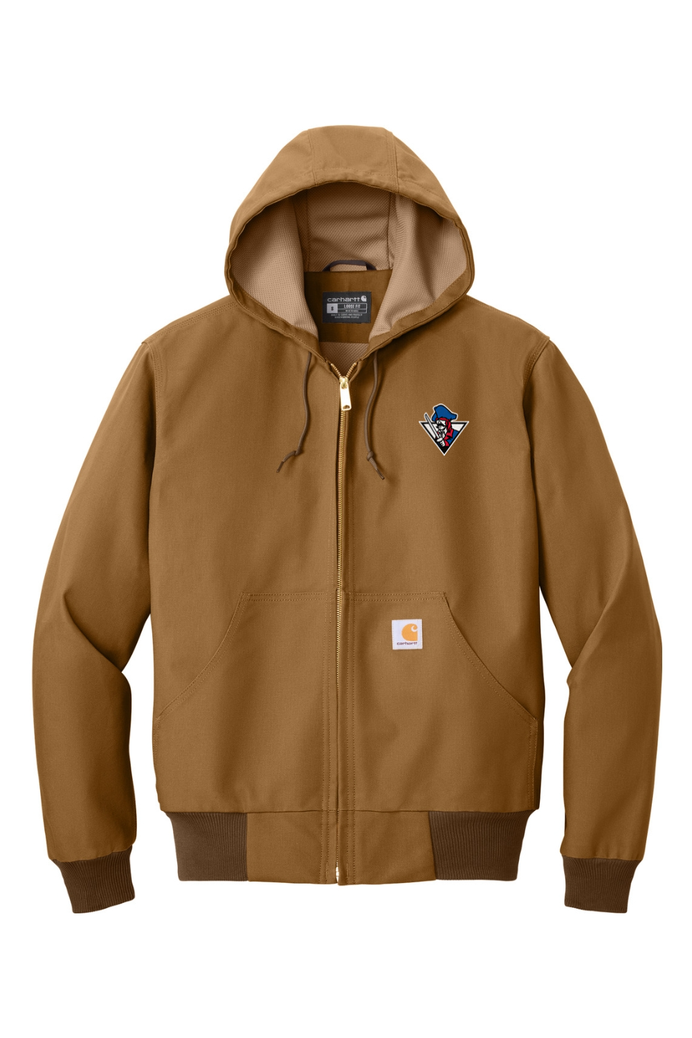 LOGO - Carhartt Thermal-Lined Duck Active Jac - Maple River