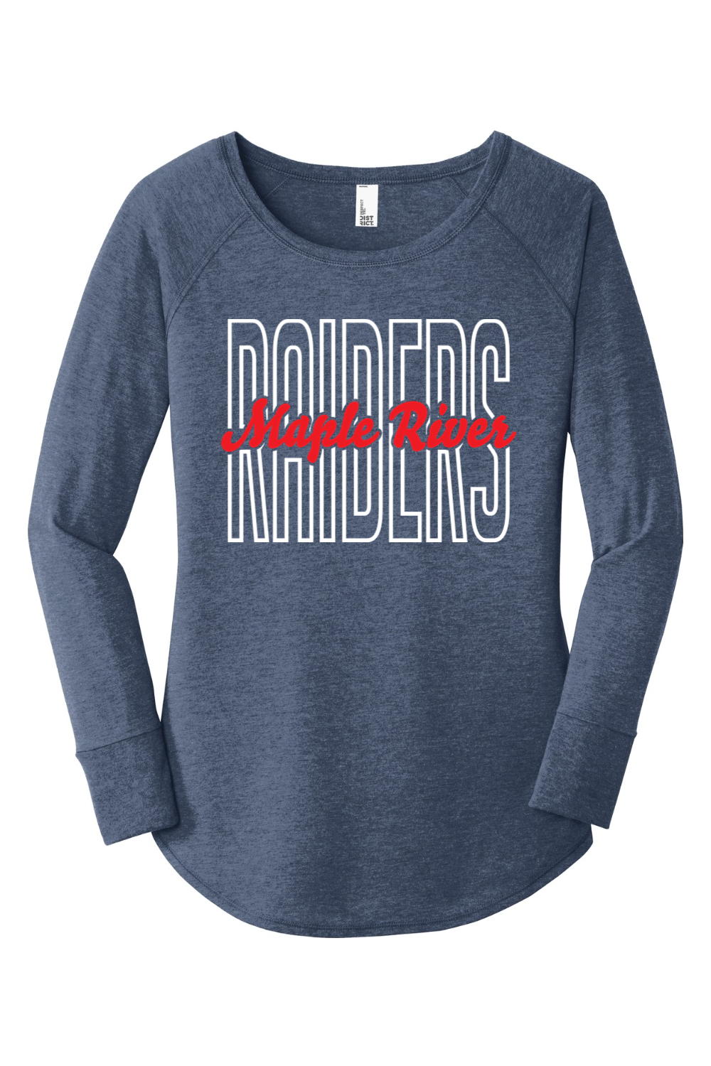 DOCTOR - District Women's Long Sleeve Tunic Tee - Maple River