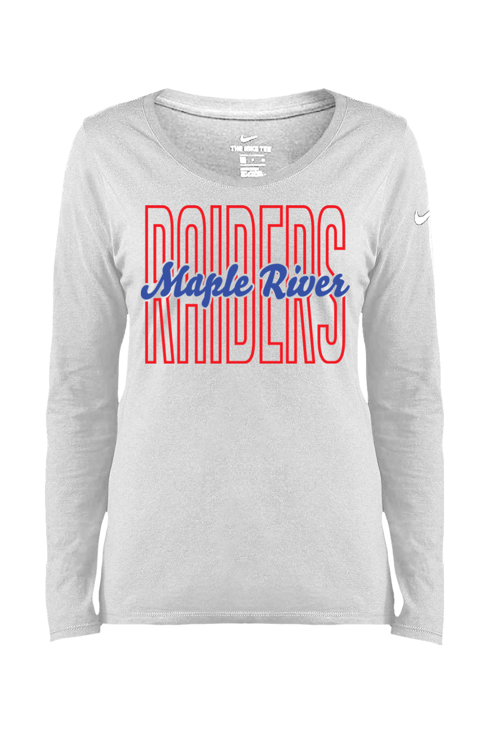 DOCTOR - Nike Ladies Scoop Neck Tee - Maple River