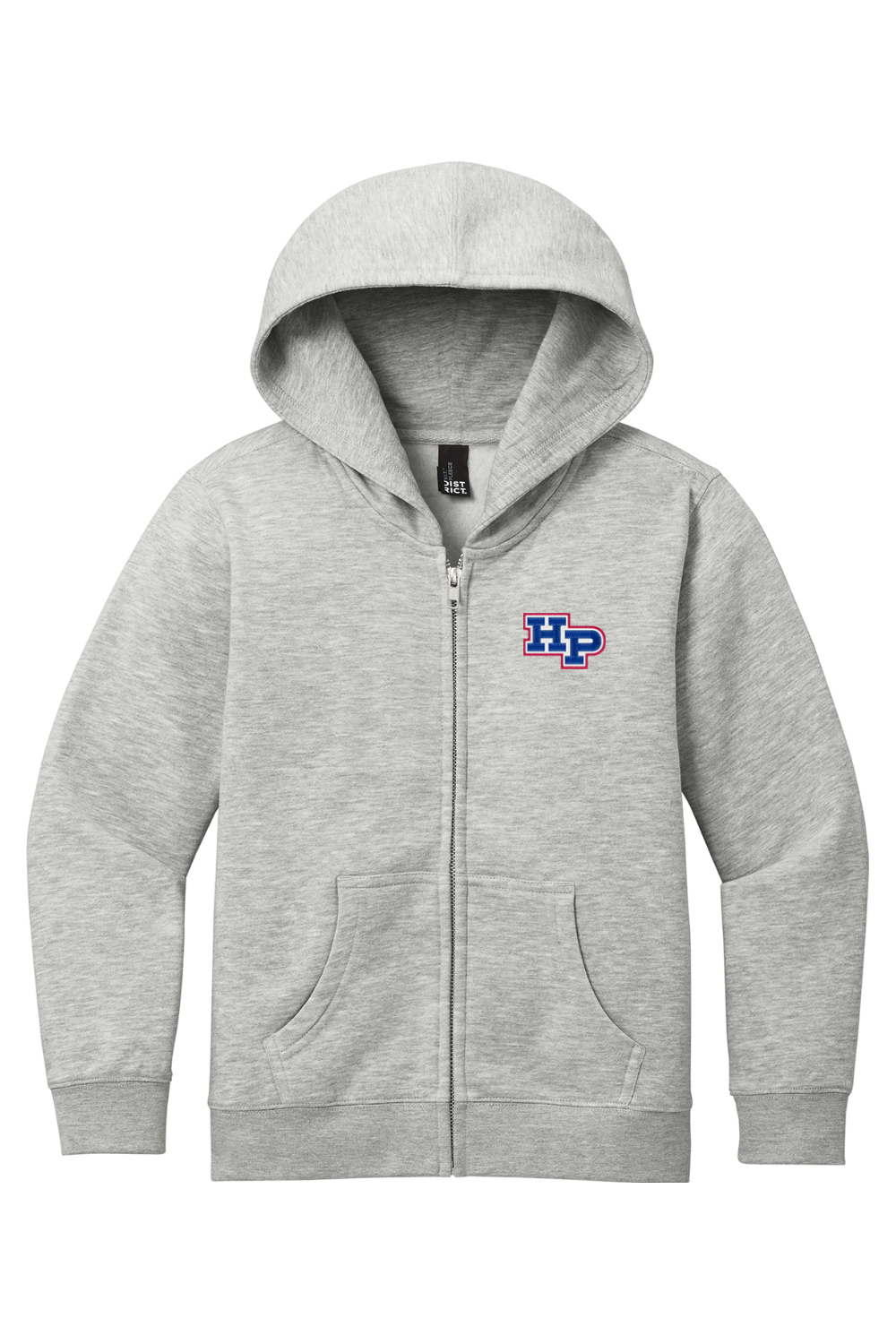 LOGO - District Youth Fleece Full-Zip Hoodie - Hope-Page