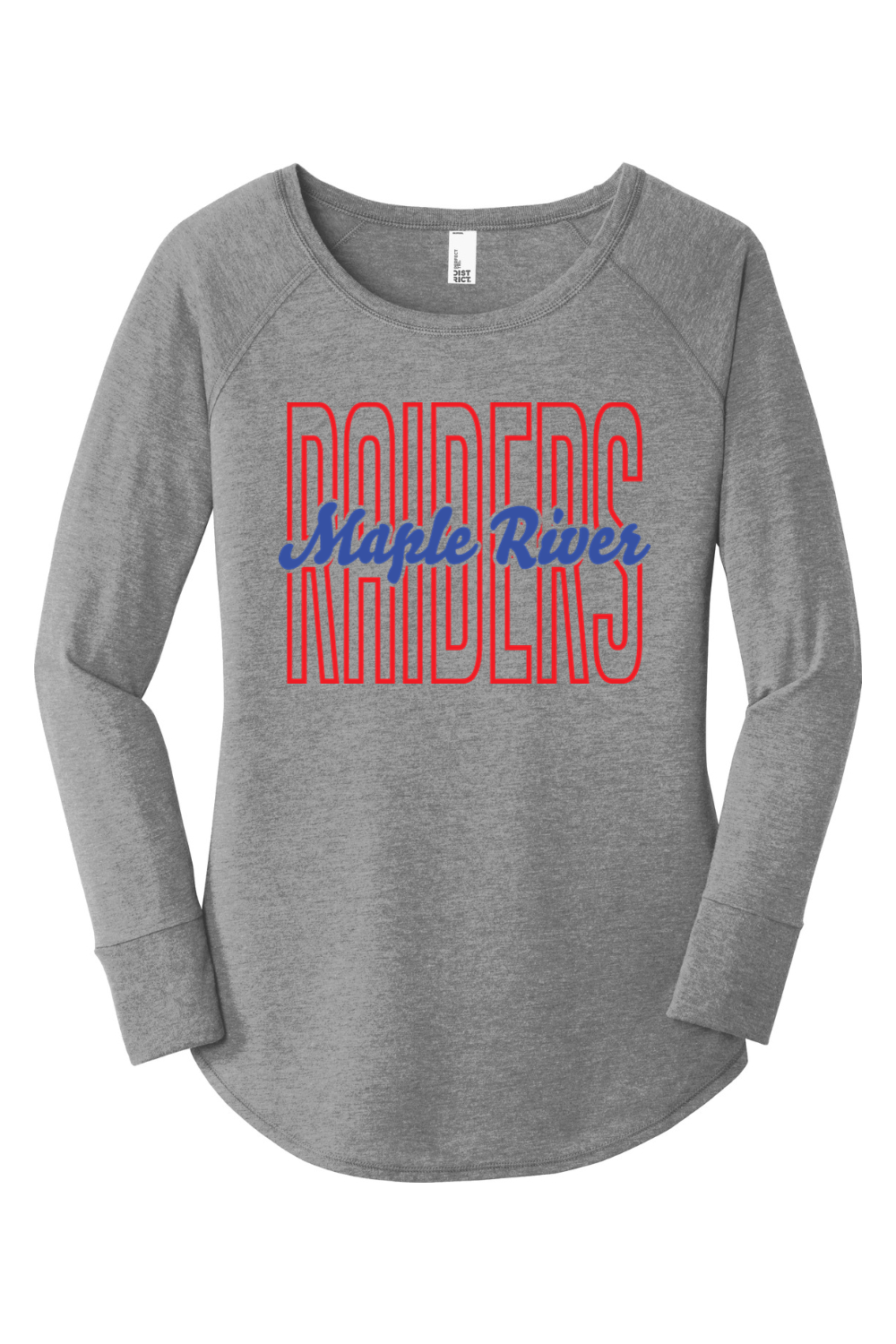 DOCTOR - District Women's Long Sleeve Tunic Tee - Maple River