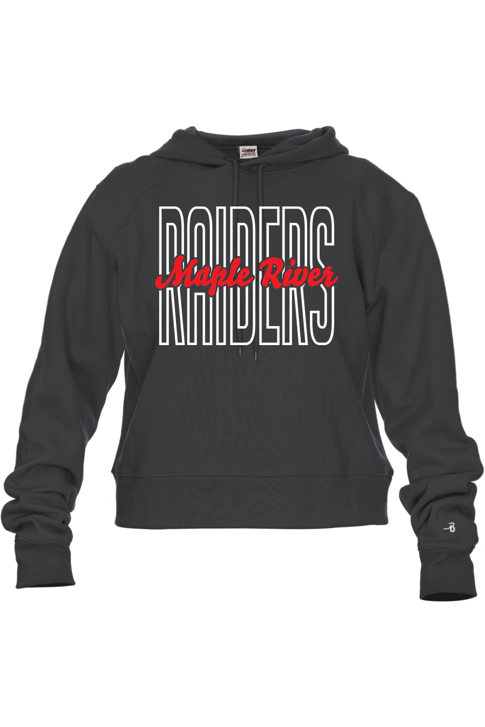 DOCTOR - Badger Athletic Women's Crop Hood - Maple River