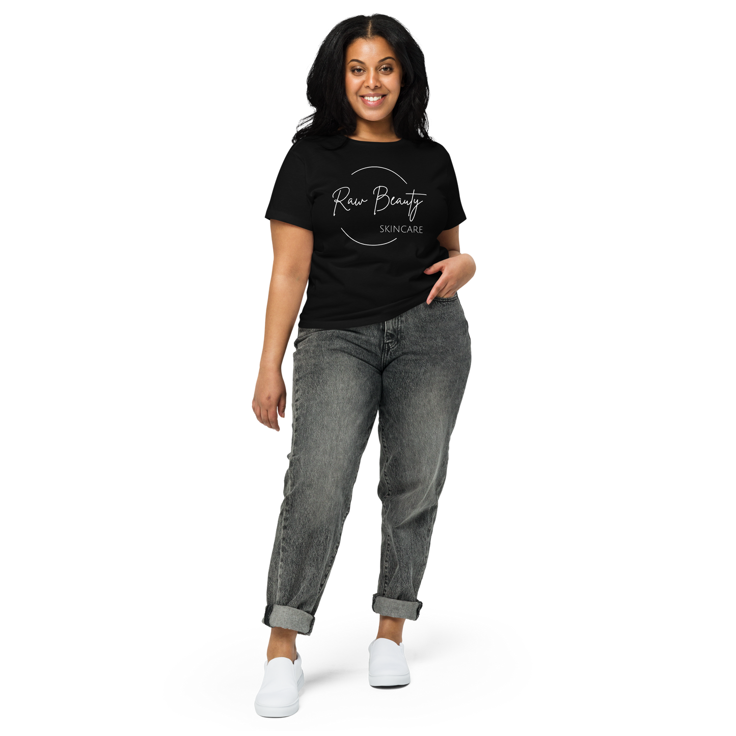 Raw Beauty - Glow High-Waisted Tee