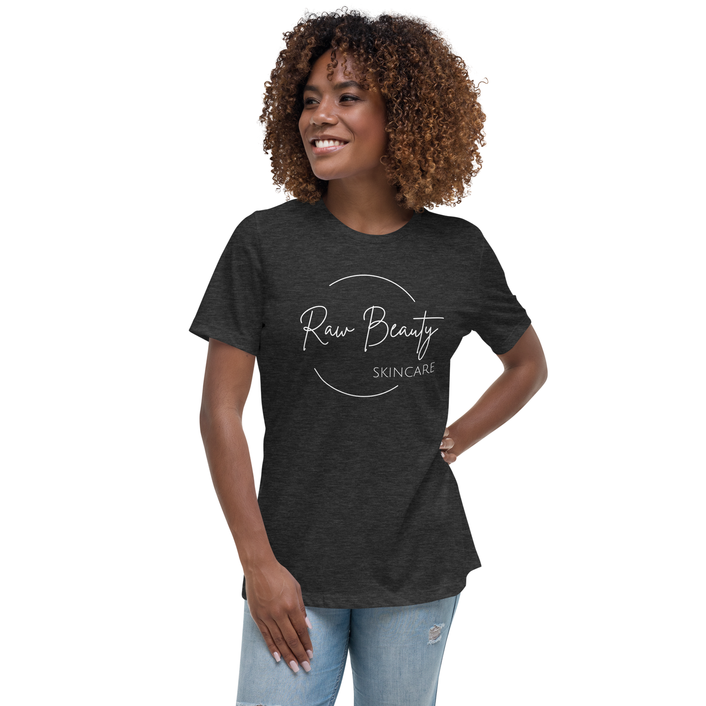 Raw Beauty - Logo High-Waisted Tee